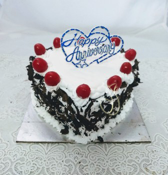 Black Forest Heart-shape Cake