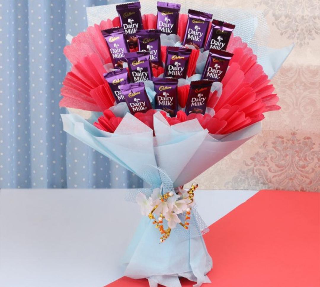 Bouquet of Dairy Milk Chocolate