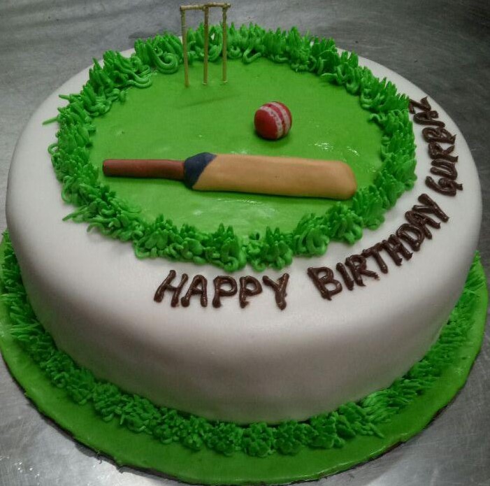 send flower West Patel Nagar1Kg Cricket Cake