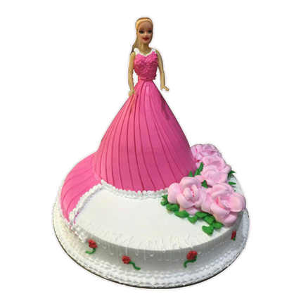 3kg Barbie Doll Cake