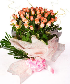 send flower Palam VillagePerfect Peach