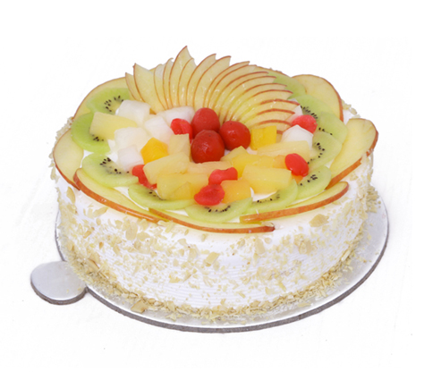 send flower Moti Bagh DelhiFresh Fruit Cake