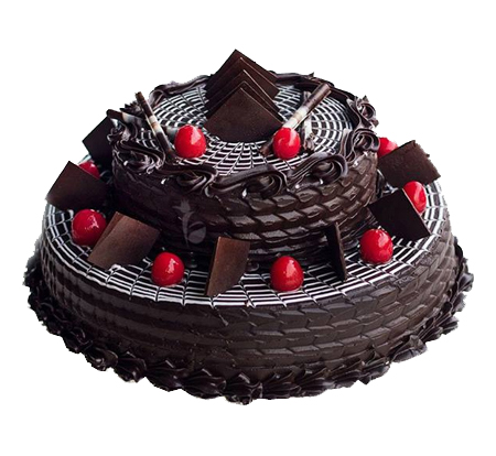 3 Kg 2 tier Truffle Cake